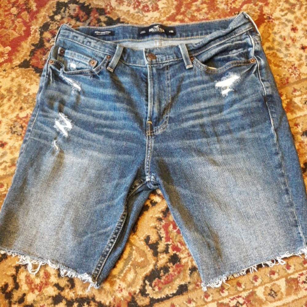 2 midrise pairs of shorts (cut offs)